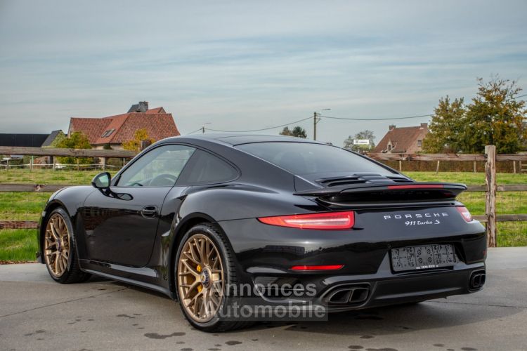 Porsche 911 Turbo S 991 3.8 PDK - 560PK - HISTORIEK - KERAMIEK - STUURWIELVERWARMING - SPORT-CHRONO PACK - KEYLESS - PANO DAK - BOSE - <small></small> 123.999 € <small>TTC</small> - #11