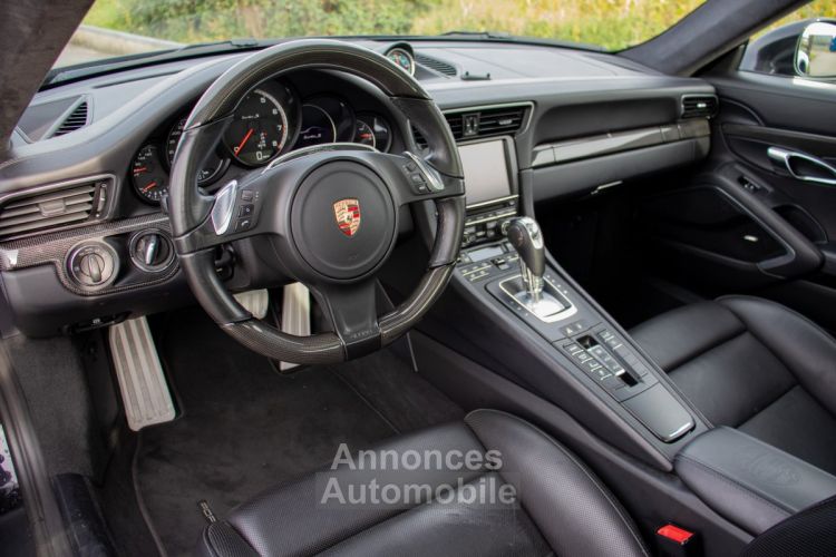 Porsche 911 Turbo S 991 3.8 PDK - 560PK - HISTORIEK - KERAMIEK - STUURWIELVERWARMING - SPORT-CHRONO PACK - KEYLESS - PANO DAK - BOSE - <small></small> 123.999 € <small>TTC</small> - #34