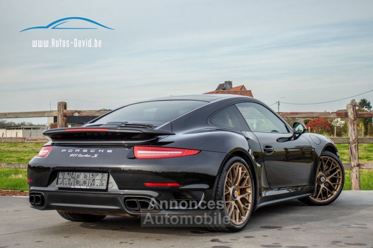 Porsche 911 Turbo S 991 3.8 PDK - 560PK - HISTORIEK - KERAMIEK - STUURWIELVERWARMING - SPORT-CHRONO PACK - KEYLESS - PANO DAK - BOSE - <small></small> 123.999 € <small>TTC</small> - #47