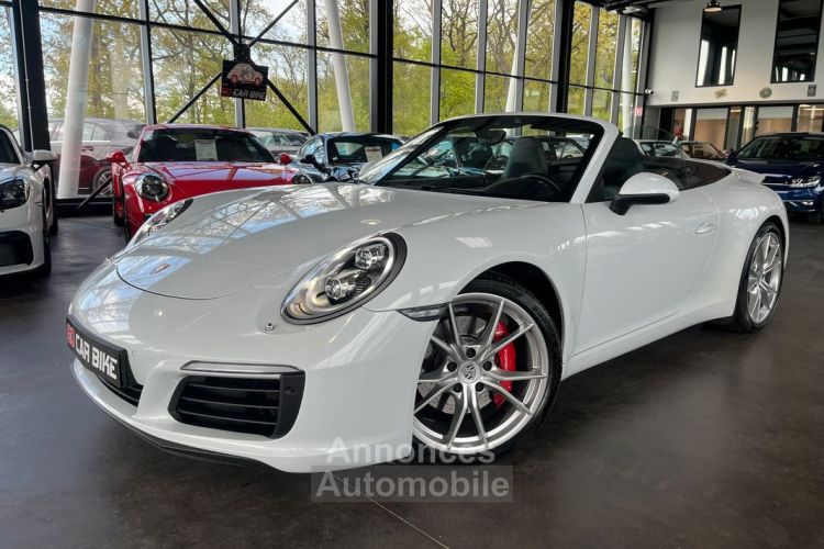 Porsche 911 Type 991 CAB Carrera S 420 ch PDK Suivi complet Lift Echappement sport GPS PDCC Pack Chrono 1299-mois - <small></small> 99.991 € <small>TTC</small> - #1