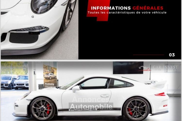 Porsche 911 type 991 gt3 approuved 1 ans 03.10.2025 - <small></small> 125.900 € <small>TTC</small> - #8