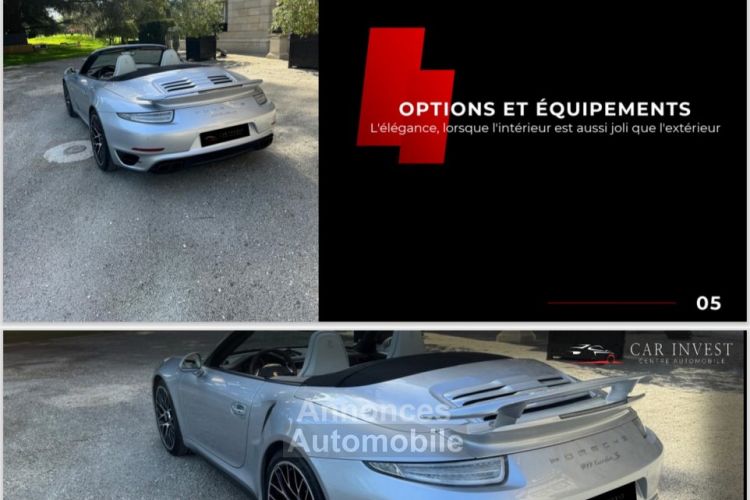 Porsche 911 type 991 turbo s 4.0 l cab pdk origine france revision concessionnaire - <small></small> 149.800 € <small>TTC</small> - #4