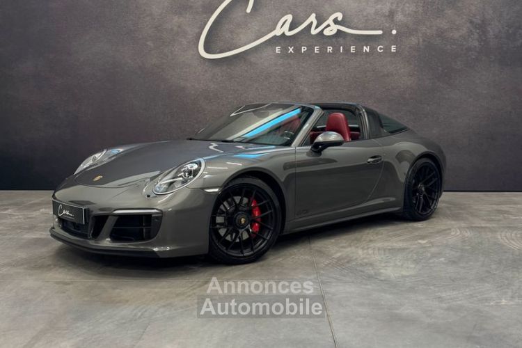 Porsche 911 Type 991.2 Targa 4 GTS 450 cv – REGULATEUR ADAPTATIF TOUT CUIR NOIR ET ROUGE PACK CHRONO ENTRETIEN COMPLET TRAITEMENT CERAMIQUE PNEUS NEUFS - - <small></small> 137.900 € <small>TTC</small> - #1