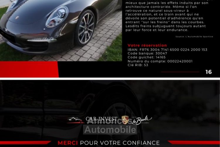 Porsche 911 type 991carreras s 400cv - <small></small> 82.800 € <small>TTC</small> - #8