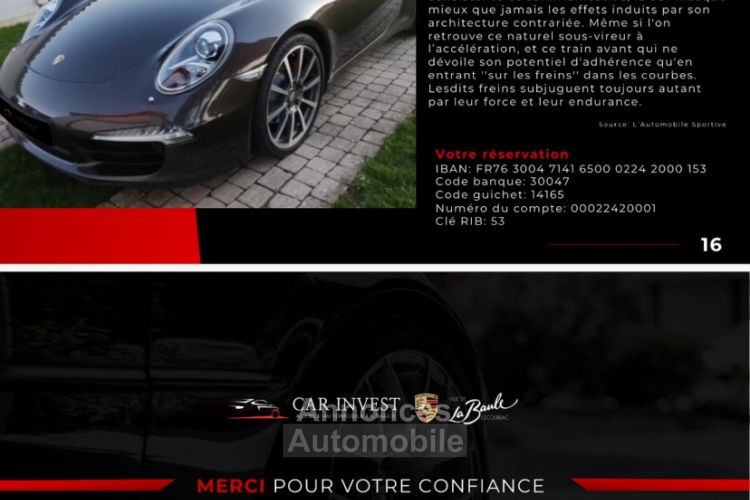 Porsche 911 type 991carreras s 400cv - <small></small> 81.000 € <small>TTC</small> - #8