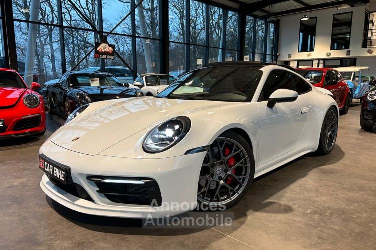 Porsche 911 Type 992 Carrera 4S 450 ch Jupes Sport Design Toit Ouvrant Pack Carbone chrono Echappement PASM Bose 20P Garantie 6 ans 1269-mois - <small></small> 144.992 € <small>TTC</small> - #1