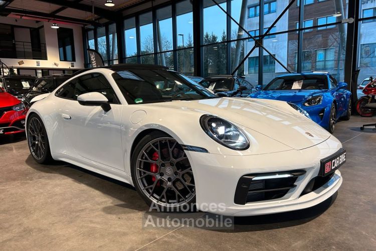 Porsche 911 Type 992 Carrera 4S 450 ch Jupes Sport Design Toit Ouvrant Pack Carbone chrono Echappement PASM Bose 20P Garantie 6 ans 1269-mois - <small></small> 144.992 € <small>TTC</small> - #3