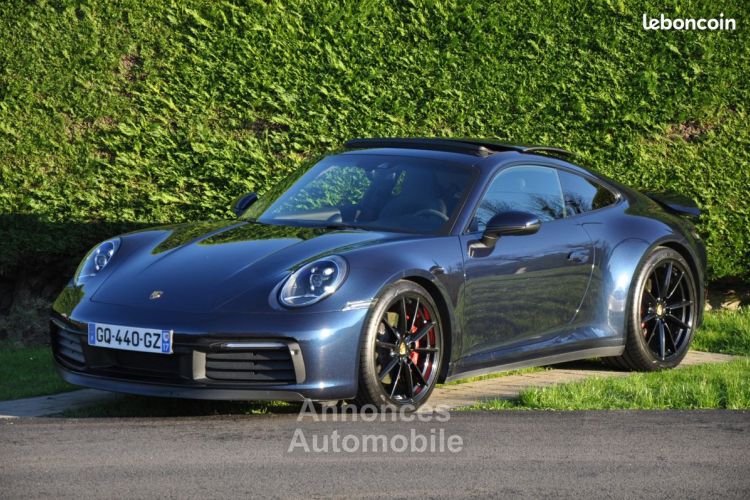 Porsche 911 type 992 COUPE 3.0 450 34CV CARRERA S PDK8 05-2021 20k d'options Toit ouvrant échappement Sport Pack chrono Hifi Bose Sièges plus PASM PCM PDLS... - <small></small> 134.880 € <small>TTC</small> - #1