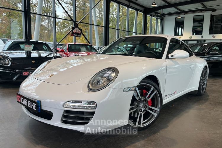 Porsche 911 Type 997 Carrera 4S 385 ch PDK Pack Chrono Echappement Sport Toit ouvrant Suspension PASM 19P 1299-mois - <small></small> 79.985 € <small>TTC</small> - #1