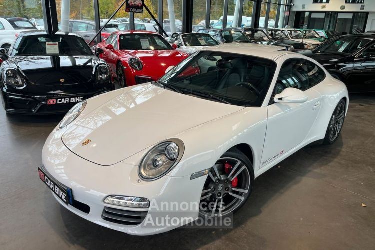 Porsche 911 Type 997 Carrera 4S 385 ch PDK Pack Chrono Echappement Sport Toit ouvrant Suspension PASM 19P 969-mois - <small></small> 79.990 € <small>TTC</small> - #1