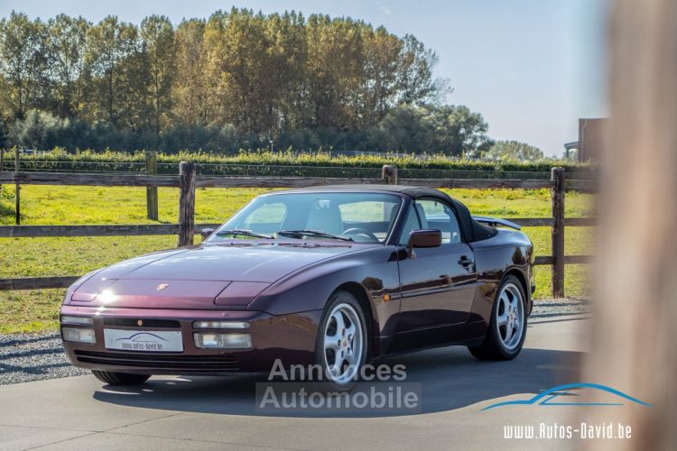 Porsche 944 S2 Cabrio 3.0 16V - HISTORIEK - OLDTIMER - LEDER - AIRCO - <small></small> 24.999 € <small>TTC</small> - #1