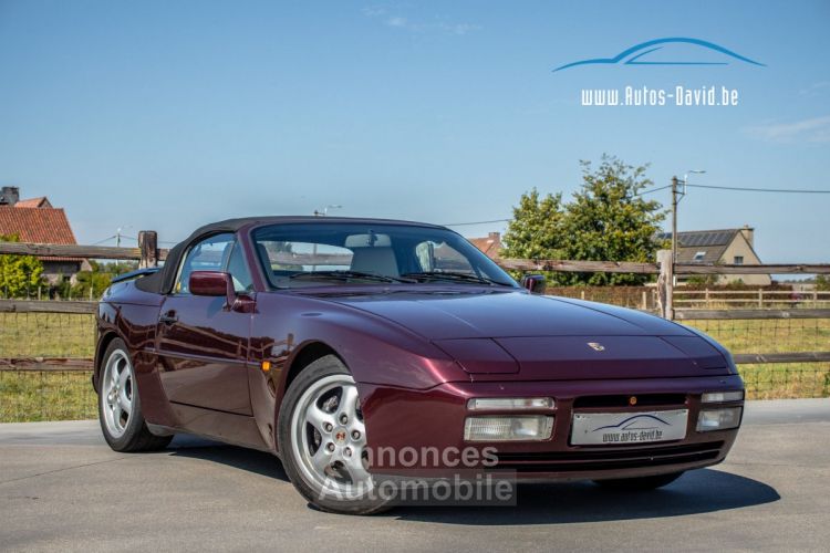 Porsche 944 S2 Cabrio 3.0 16V - HISTORIEK - OLDTIMER - LEDER - AIRCO - <small></small> 24.999 € <small>TTC</small> - #3