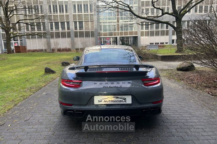 Porsche 991 .2 Turbo S 581 PDK / Carbon / CHRONO / PASM  / PDLS+/ BOSE / PTV+/ Porsche APPROVED 07/2025 Reconductible - <small></small> 150.490 € <small>TTC</small> - #4