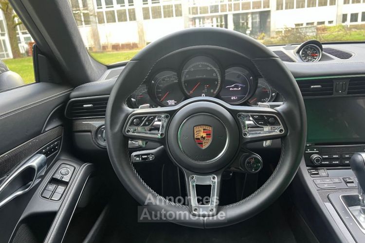 Porsche 991 .2 Turbo S 581 PDK / Carbon / CHRONO / PASM  / PDLS+/ BOSE / PTV+/ Porsche APPROVED 07/2025 Reconductible - <small></small> 150.490 € <small>TTC</small> - #26