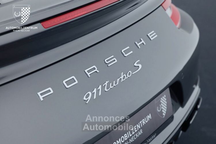 Porsche 991 .2 Turbo S 581 PDK / Carbon / PDLS+  / CHRONO / PASM  / PDLS+/ BURMEISTER / PTV+/ Porsche APPROVED 08/2025 Reconductible - <small></small> 169.990 € <small></small> - #16