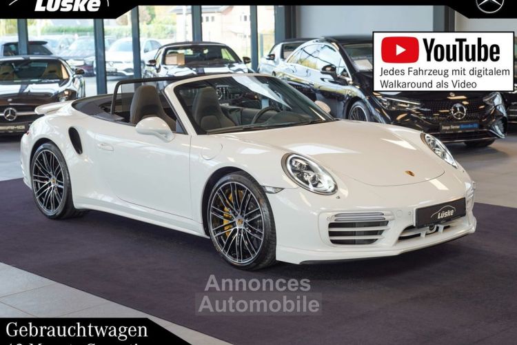 Porsche 991 .2 Turbo S 581 PDK / Carbon / PDLS+ / PCCB / CHRONO / PASM / BUMEISTER / PTV+/ Porsche APPROVED 12/2025 Reconductible - <small></small> 164.990 € <small>TTC</small> - #1