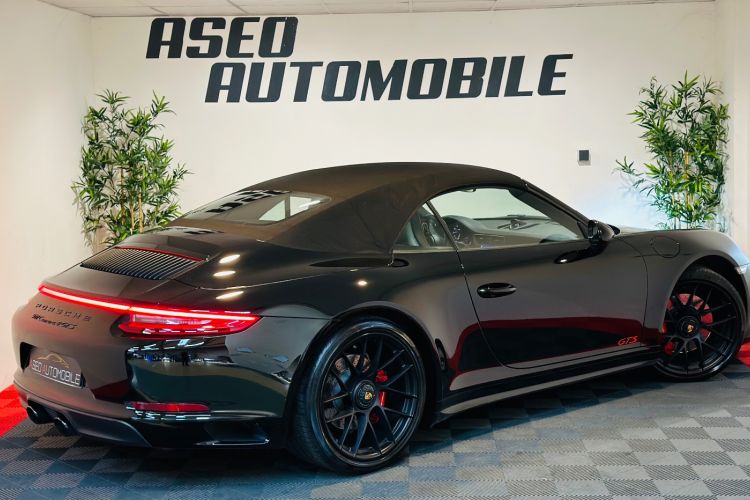 Porsche 991 991.2 3.0 450 CV CABRIOLET CARRERA 4 GTS PDK Noir - 9