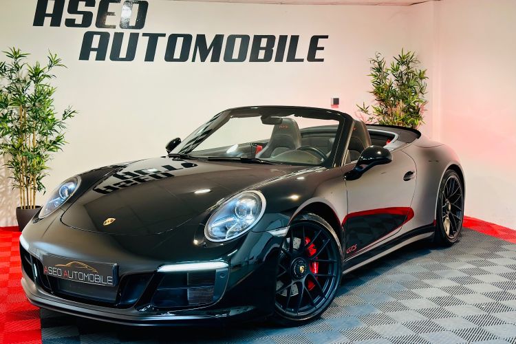 Porsche 991 991.2 3.0 450 CV CABRIOLET CARRERA 4 GTS PDK Noir - 6