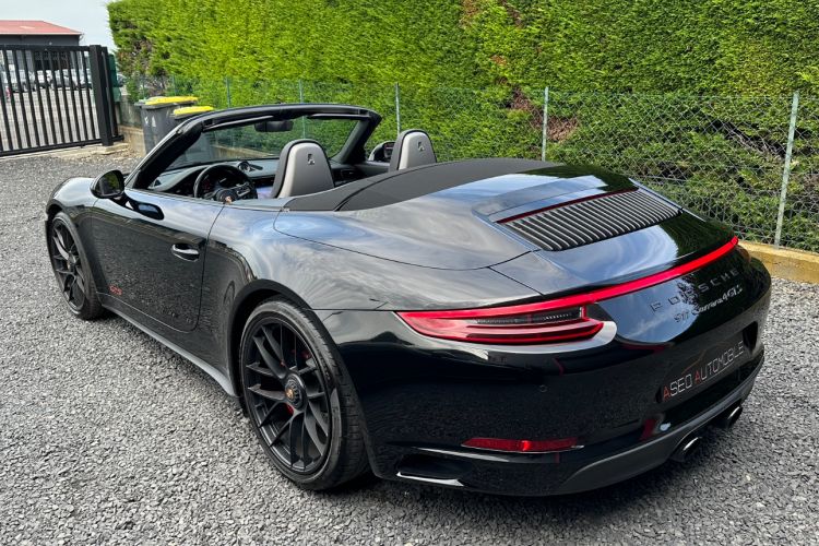 Porsche 991 991.2 3.0 450 CV CABRIOLET CARRERA 4 GTS PDK Noir - 45