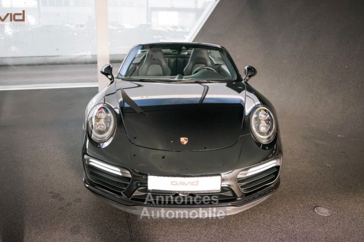 Porsche 991 991 .2 Turbo S 581 Cabrio CHRONO BURMEISTER PCCB Full Black Porsche Approved Garantie 17.03.2025 - <small></small> 185.990 € <small>TTC</small> - #4
