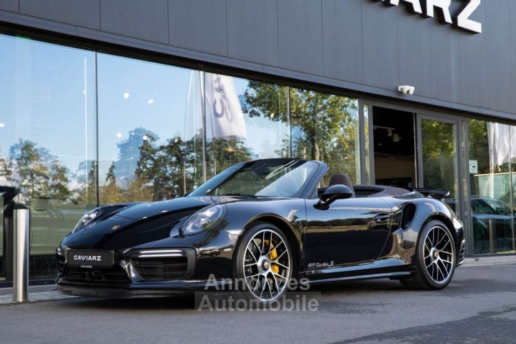 Porsche 991 991.2 Turbo S Cab PDK-20-CERAMIC-PDLS+-ACC-BOSE - <small></small> 159.900 € <small>TTC</small> - #1