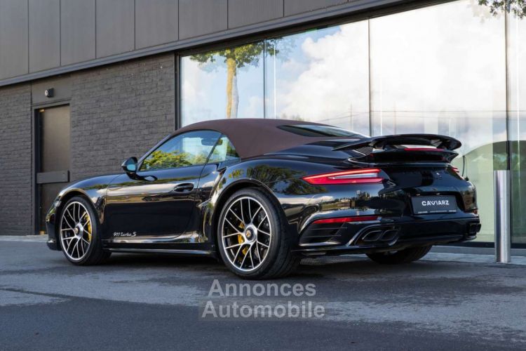 Porsche 991 991.2 Turbo S Cab PDK-20-CERAMIC-PDLS+-ACC-BOSE - <small></small> 159.900 € <small>TTC</small> - #3