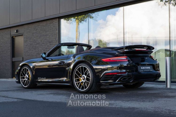 Porsche 991 991.2 Turbo S Cab PDK-20-CERAMIC-PDLS+-ACC-BOSE - <small></small> 159.900 € <small>TTC</small> - #4