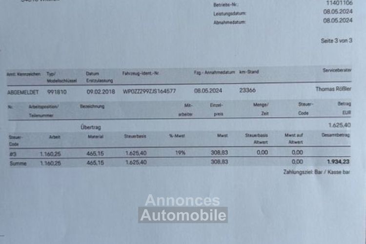 Porsche 991 GT3.2 4.0 500 ch PDK LIFT, Carbon Intérieur  CHRONO SPORT PASM PSE Garantie 12 mois Prémium - <small></small> 190.990 € <small>TTC</small> - #24