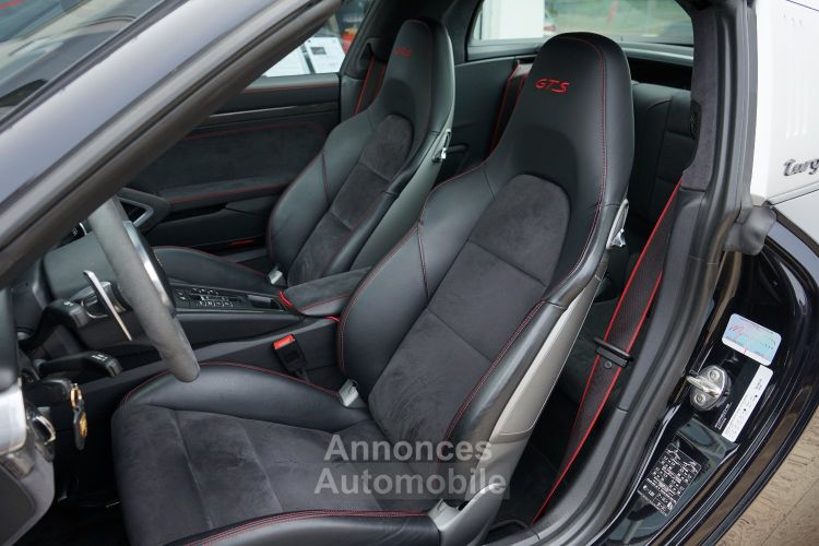 Porsche 991 Ph. 1 Targa 4 GTS 430 Ch PDK - 1.295 €/mois - Pack Intérieur GTS Cuir/Alcantara Avec Surpiqûres Rouges - Caméra - APPLE CarPlay - Garantie 12 Mois - <small></small> 144.500 € <small>TTC</small> - #23