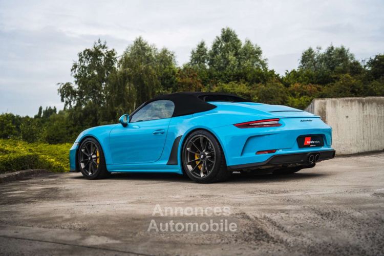 Porsche 991 Speedster PTS Miami Blue PCCB -1 of 1948 - <small></small> 355.900 € <small>TTC</small> - #4