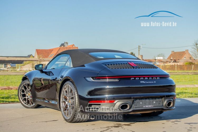 Porsche 992 911 Carrera S Cabrio 3.0 PDK 450PK - HISTORIEK - APPLE CARPLAY - 360° - SPORTUITLAAT - BOSE - ACTIVE SAFE - <small></small> 129.999 € <small>TTC</small> - #2