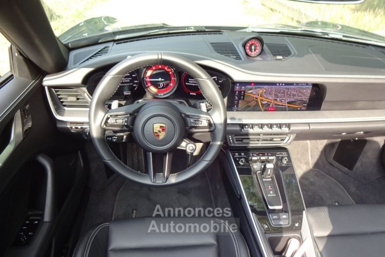 Porsche 992 CAB 385ch SPORT CHRONO PDLS+ SURROUND VIEW BOSE PSE SIEGES SPORT PLUS VOLANT GT SPORT PORSCHE APPROVED - <small></small> 124.990 € <small>TTC</small> - #14