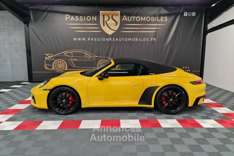 Porsche 992 PORSCHE 992 CARRERA 4S CABRIOLET JAUNE RACING – ÉCHAPPEMENT SPORT / SPORT DESIGN - <small></small> 139.990 € <small></small> - #5