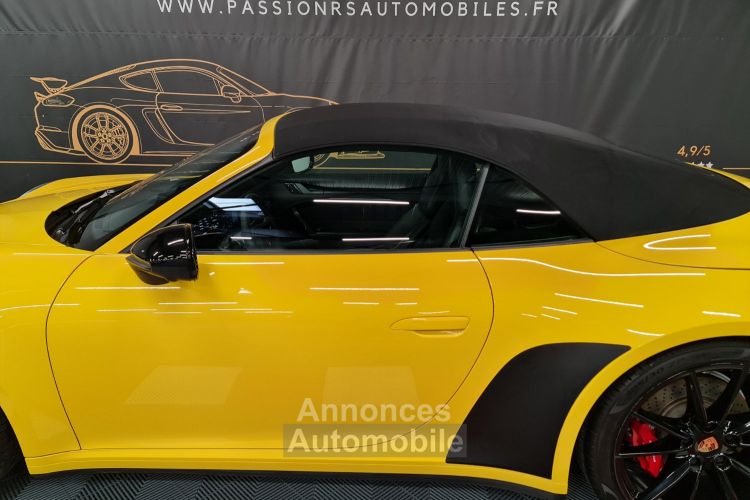 Porsche 992 PORSCHE 992 CARRERA 4S CABRIOLET JAUNE RACING – ÉCHAPPEMENT SPORT / SPORT DESIGN - <small></small> 139.990 € <small></small> - #8