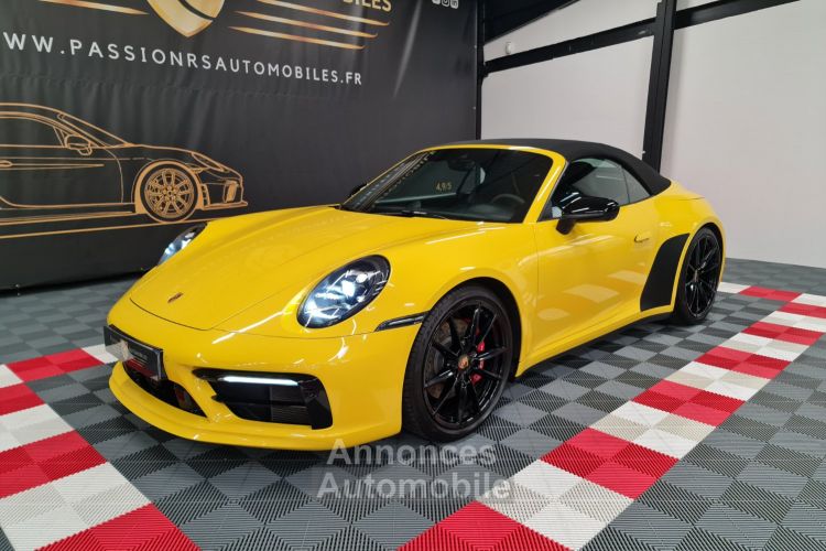 Porsche 992 PORSCHE 992 CARRERA 4S CABRIOLET JAUNE RACING – ÉCHAPPEMENT SPORT / SPORT DESIGN - <small></small> 139.990 € <small></small> - #12