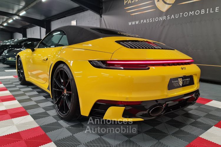 Porsche 992 PORSCHE 992 CARRERA 4S CABRIOLET JAUNE RACING – ÉCHAPPEMENT SPORT / SPORT DESIGN - <small></small> 139.990 € <small></small> - #13