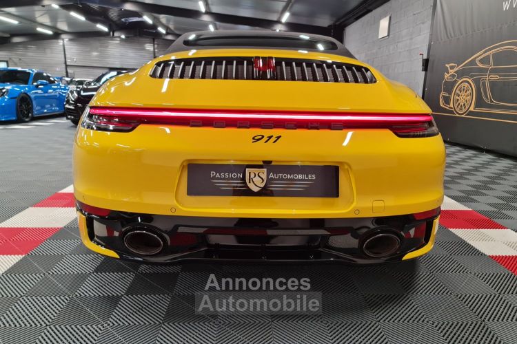 Porsche 992 PORSCHE 992 CARRERA 4S CABRIOLET JAUNE RACING – ÉCHAPPEMENT SPORT / SPORT DESIGN - <small></small> 139.990 € <small></small> - #15