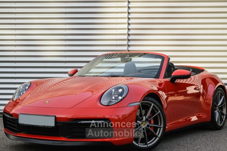 Porsche 992 S 450ch CABRIOLET PSE CHRONO SPORT CAMERA 360° JANTES 21 CUIR ETENDU GARANTIE PORSCHE APPROVED - <small></small> 139.900 € <small>TTC</small> - #1