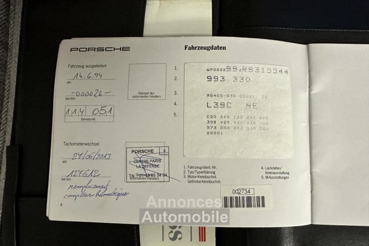 Porsche 993 CARRERA - <small></small> 75.993 € <small>TTC</small> - #28