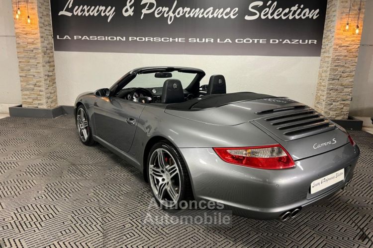 Porsche 997 911 Cabriolet 3.8 S 355ch boite mécanique - Nombreuses options - Carnet à jour - Piwis ok - <small></small> 49.990 € <small>TTC</small> - #4