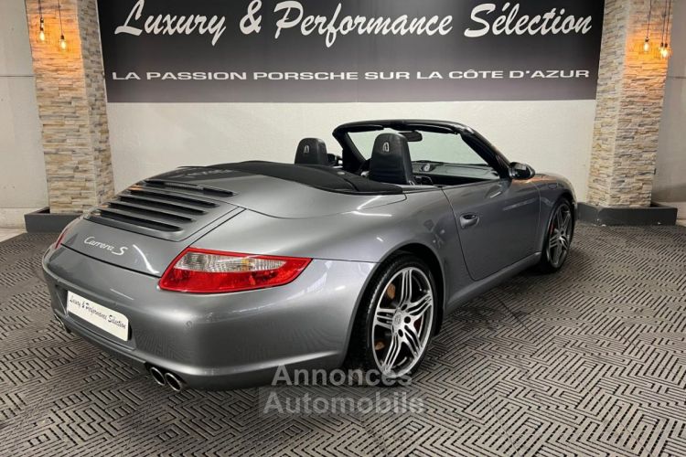 Porsche 997 911 Cabriolet 3.8 S 355ch boite mécanique - Nombreuses options - Carnet à jour - Piwis ok - <small></small> 49.990 € <small>TTC</small> - #6