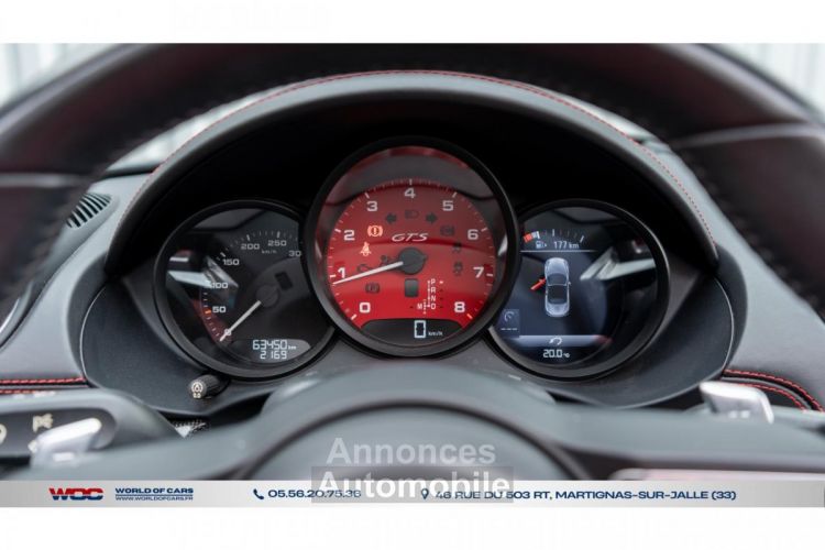 Porsche Boxster 2.5i - 365 - BV PDK 718 TYPE 982 CABRIOLET GTS - <small></small> 82.990 € <small>TTC</small> - #19