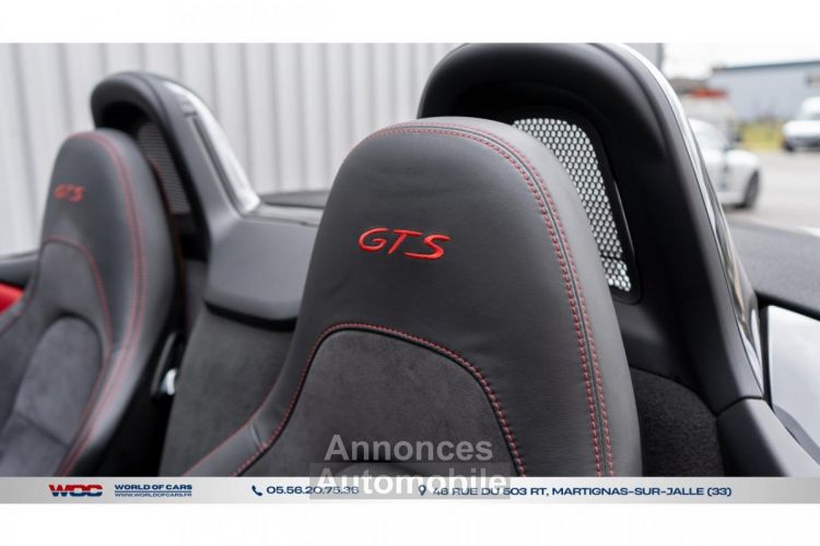 Porsche Boxster 2.5i - 365 - BV PDK 718 TYPE 982 CABRIOLET GTS - <small></small> 82.990 € <small>TTC</small> - #42