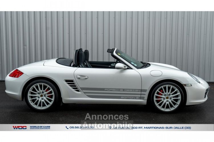 Porsche Boxster 3.4i - 303 - BVA Tiptronic TYPE 987 CABRIOLET S Design Edition 2 - <small></small> 48.987 € <small>TTC</small> - #77