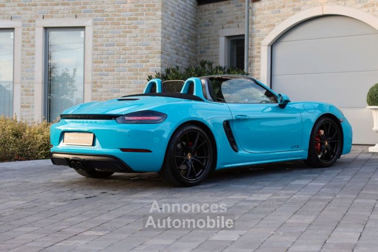 Porsche Boxster 718 GTS bleu miami / Echappement sport / Chrono / Garantie 12 mois - <small></small> 83.700 € <small>TTC</small> - #2