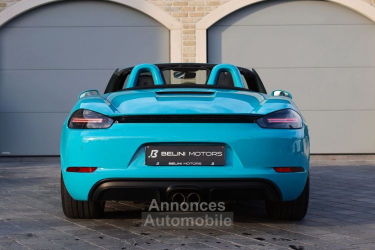 Porsche Boxster 718 GTS bleu miami / Echappement sport / Chrono / Garantie 12 mois - <small></small> 83.700 € <small>TTC</small> - #6