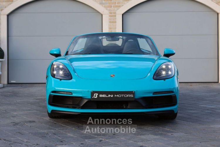 Porsche Boxster 718 GTS bleu miami / Echappement sport / Chrono / Garantie 12 mois - <small></small> 83.700 € <small>TTC</small> - #5