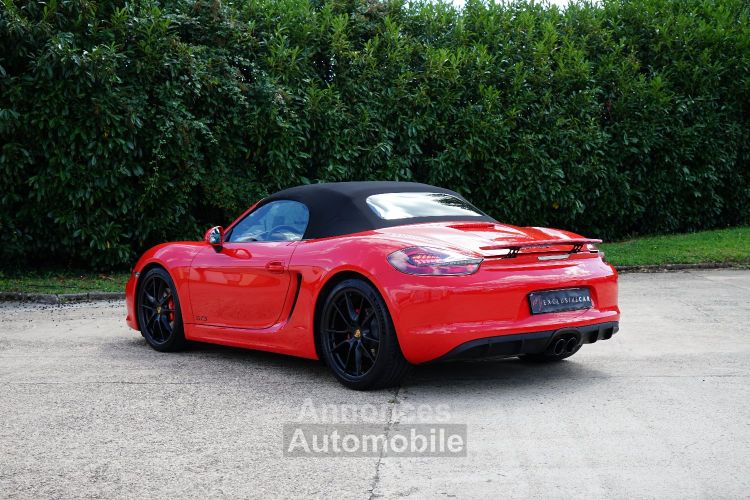 Porsche Boxster 981 GTS PDK - Parfaitement Optionné (Pack Intérieur GTS, Carbone, Sièges Sport Plus, BOSE, ...) - Carnet 100% PORSCHE - Révisée 07/2024 - Gar. 12 Mois - <small></small> 84.900 € <small>TTC</small> - #6