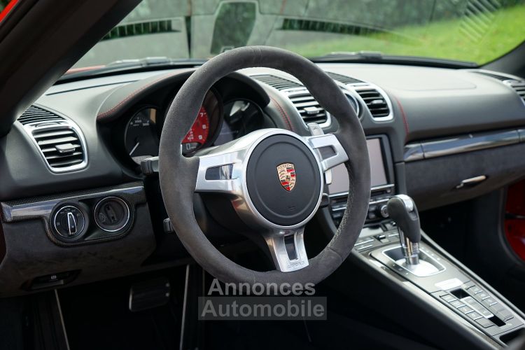 Porsche Boxster 981 GTS PDK - Parfaitement Optionné (Pack Intérieur GTS, Carbone, Sièges Sport Plus, BOSE, ...) - Carnet 100% PORSCHE - Révisée 07/2024 - Gar. 12 Mois - <small></small> 84.900 € <small>TTC</small> - #28