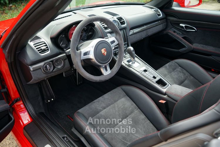 Porsche Boxster 981 GTS PDK - Parfaitement Optionné (Pack Intérieur GTS, Carbone, Sièges Sport Plus, BOSE, ...) - Carnet 100% PORSCHE - Révisée 07/2024 - Gar. 12 Mois - <small></small> 84.900 € <small>TTC</small> - #29